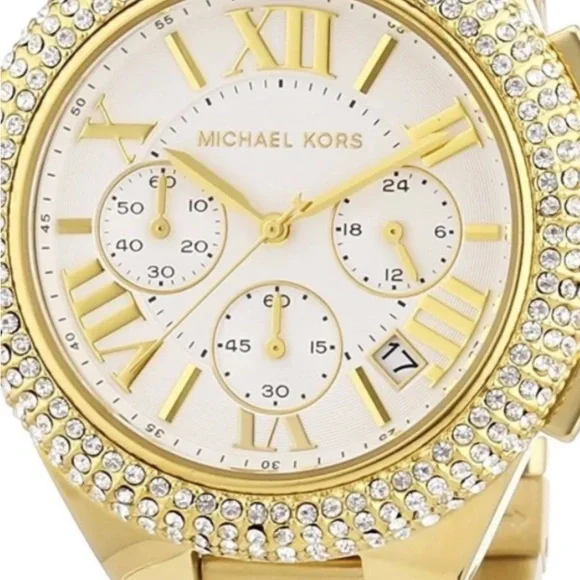Michael Kors | Accessories | Michael Kors Gold And White  display picture 2